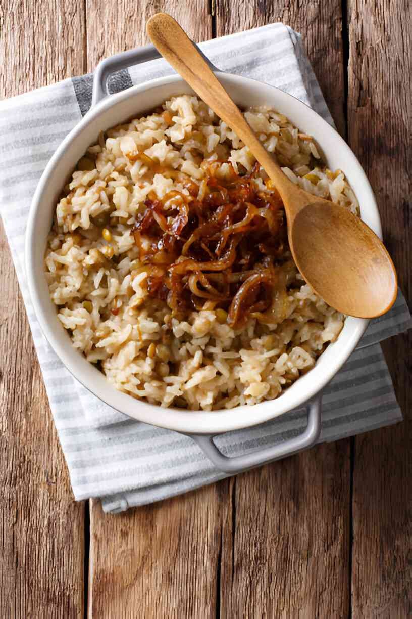 French Onion Soup Rice Recipe (Savory, Cheesy & One-Pan Comfort) - soups